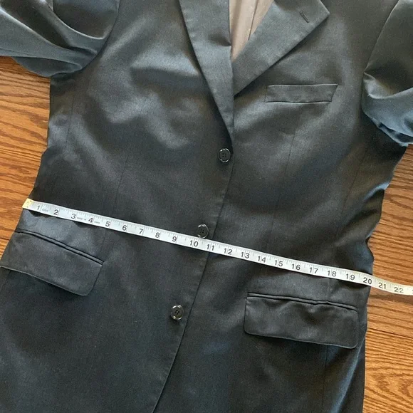 Hugo Boss Angelico Luca men’s gray 💯wool blazer jacket size 44L